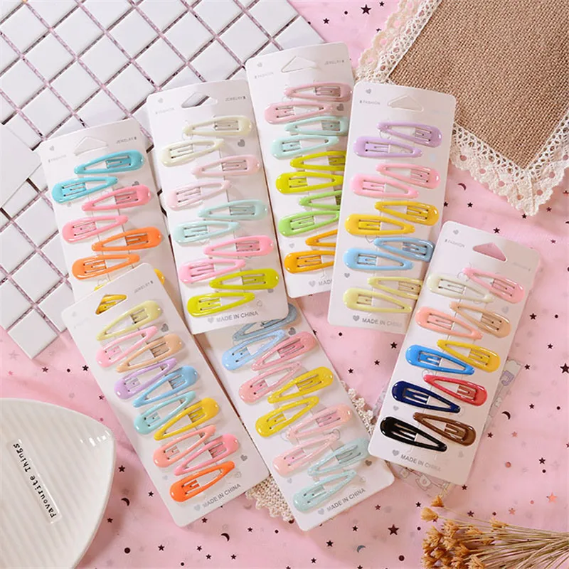 7 + N различные конфеты цвет Маленькая Шпилька девочка детская заколка для волос