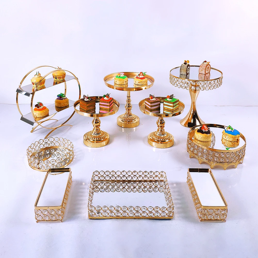 6-10 шт. стеллаж для торта с кристаллами | Дом и сад