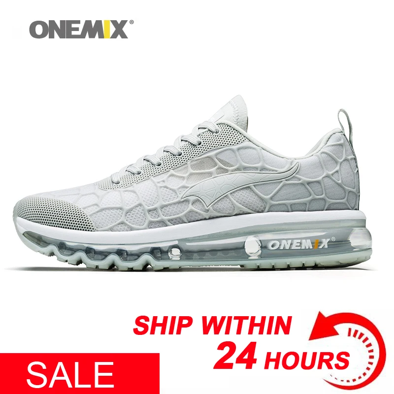Onemix Air Cushion/Мужская обувь для бега женщин Белая Спортивная занятий спортом на
