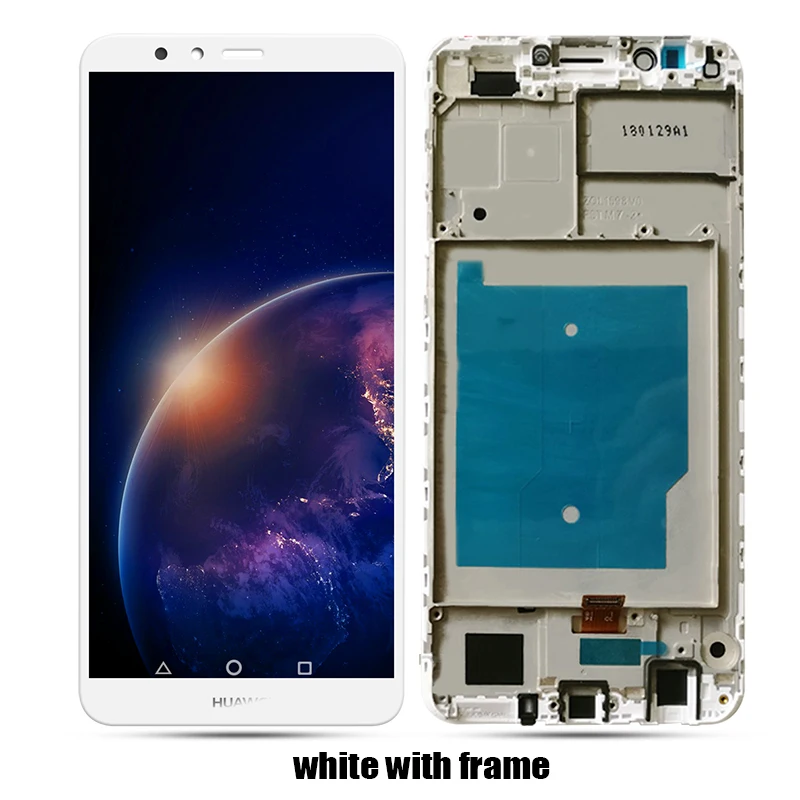 Original For Huawei Y7 Prime 2018 LCD Display Screen Touch Digitizer Assembly Pro 2018/Nova 2 Lite With Frame | Мобильные телефоны