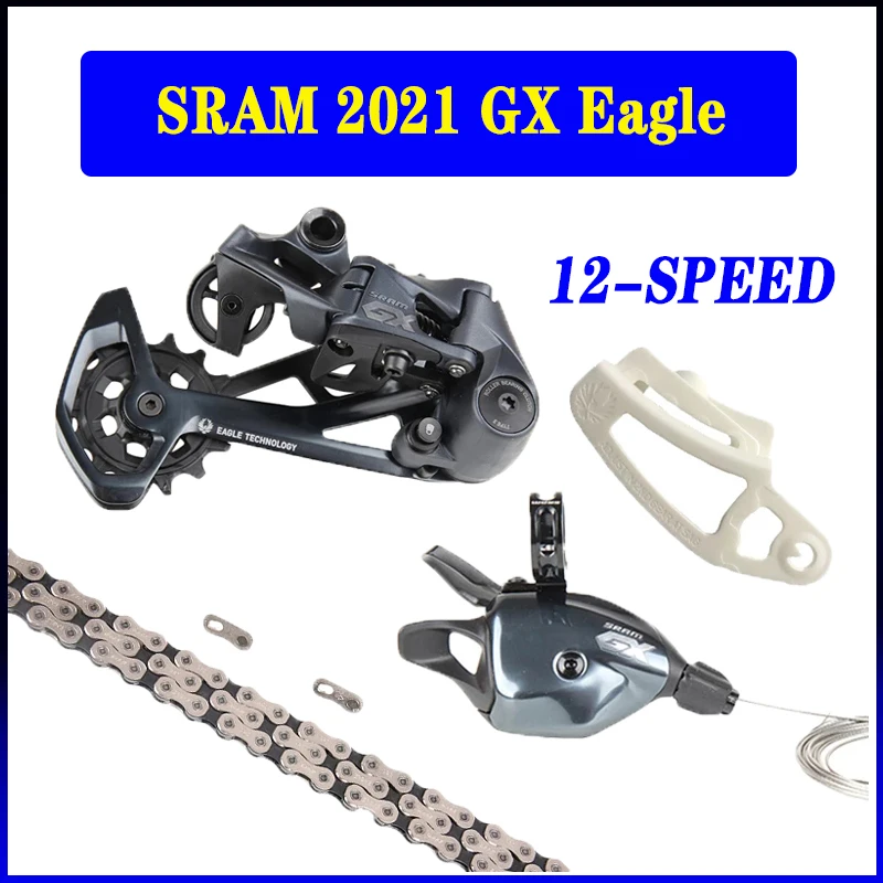 

2021 SRAM GX EAGLE 1X12 12 скоростной велосипедный групповой набор, переключатель передач, переключатель передач, рычаг пускового механизма, цепь без ...