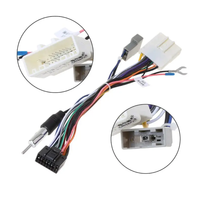 

Unit Wiring Harness Adapter 16pin Car Stereo Radio Power Connector 2049