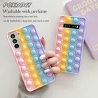 Мягкий чехол для Samsung Galaxy S21, S20, Note 20 Ultra, 10, 9, S10, S9 Plus, A12, A30, A50, A31, A51, A71, A52, A72