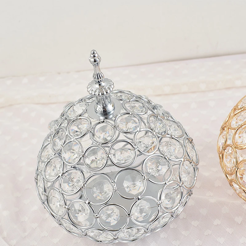 PEANDIM элегантный чайный Светильник Хрустальные Подсвечники Ювелирная коробка