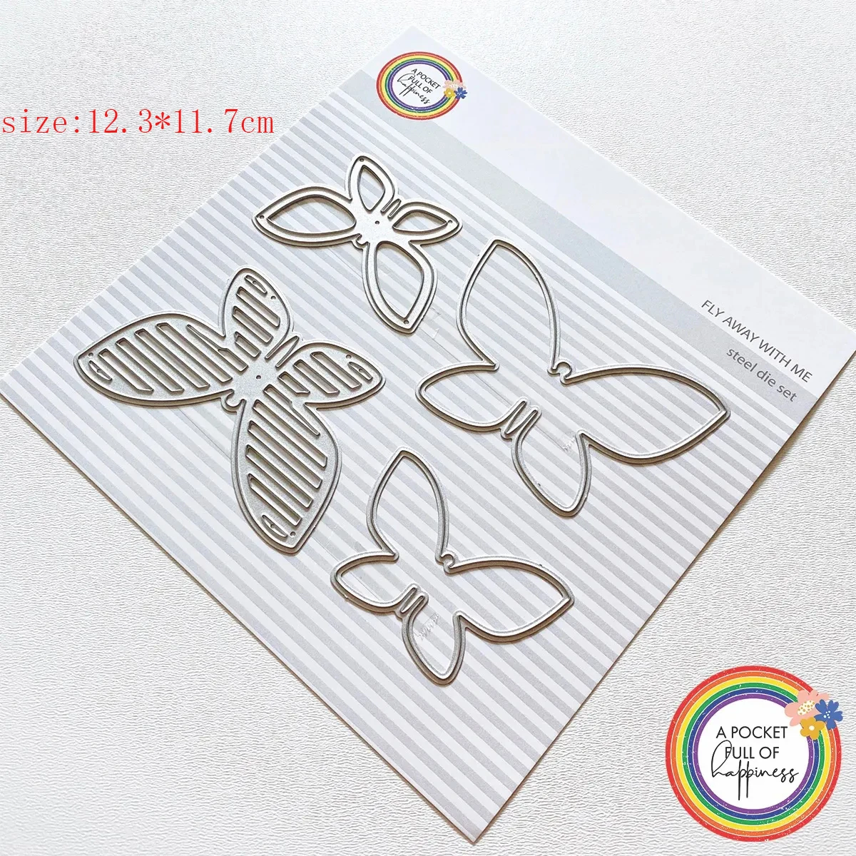 

Butterfly embossed cutting troqueles de corte de metal scrapbooking cutting dies DIY dies scrapbooking nouveau arrivage 2021