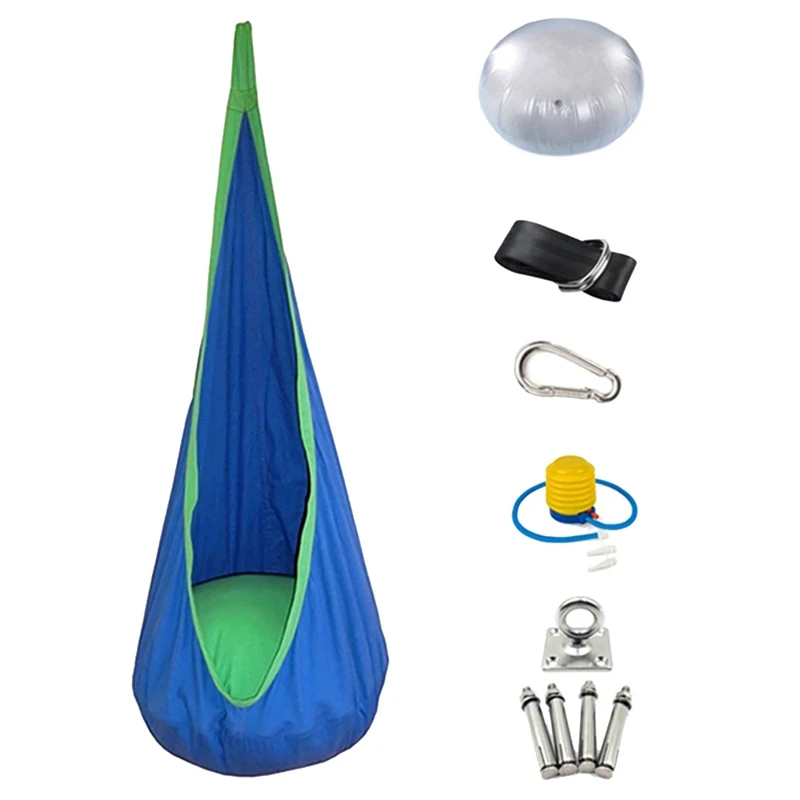 Качели стул Nook Висячие сиденья Гамак гнездо для внутреннего и наружного