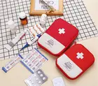 Портативная сумка для аптечки, дорожный Медицинский Набор для оказания первой помощи, небольшие медицинские Органайзер с разделителем для хранения