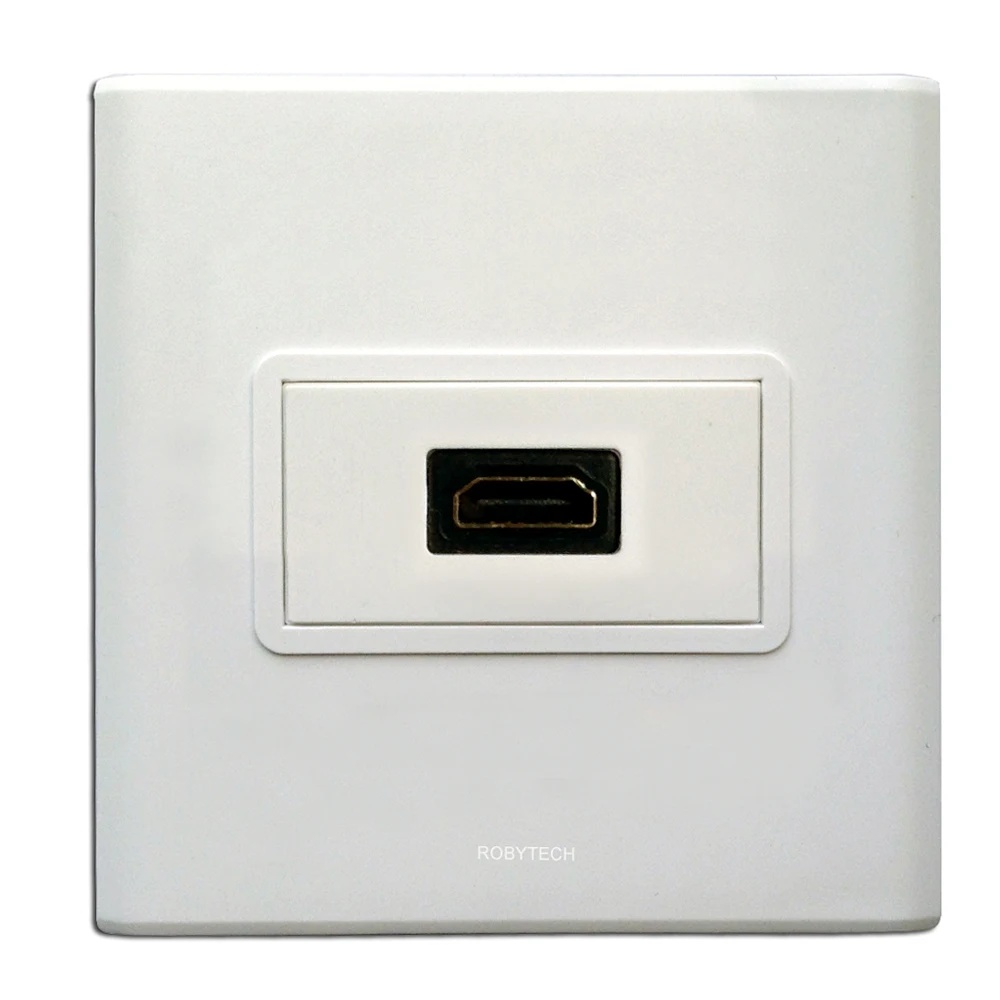 1 HDMI разъем информационная настенная панель крышка выхода лицевая гнездо для здания системы кабельной