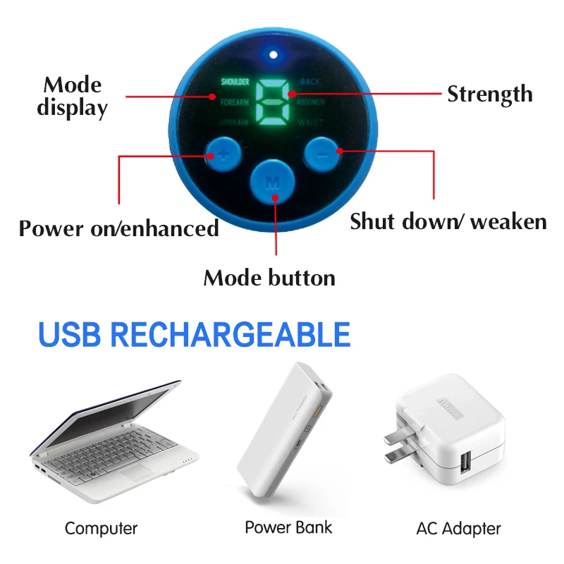 Массажер для шеи Портативный Электрический наклейки массажеры плеча талии