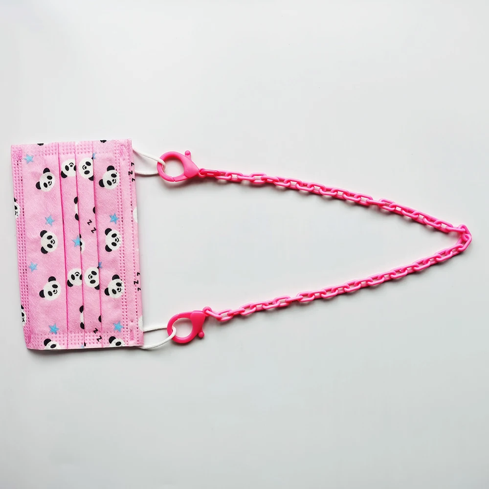 

Hot Sale Adjustable Anti-Lost Chain Lanyard Bling Face Mask Lanyard Safety Mask Ear Holder Rope Hanger Neck String