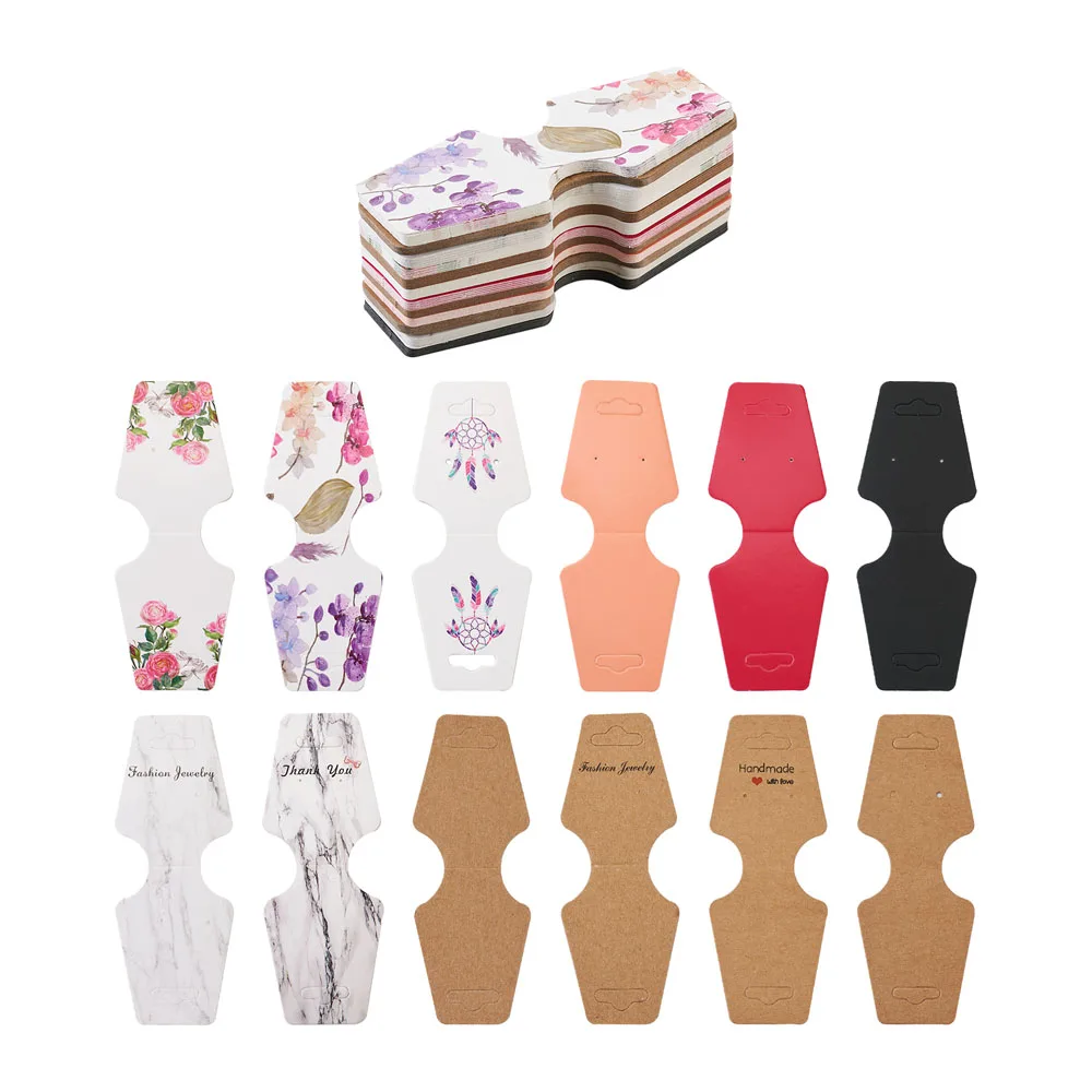 120 шт. картонные витринные открытки для украшений | Украшения и аксессуары