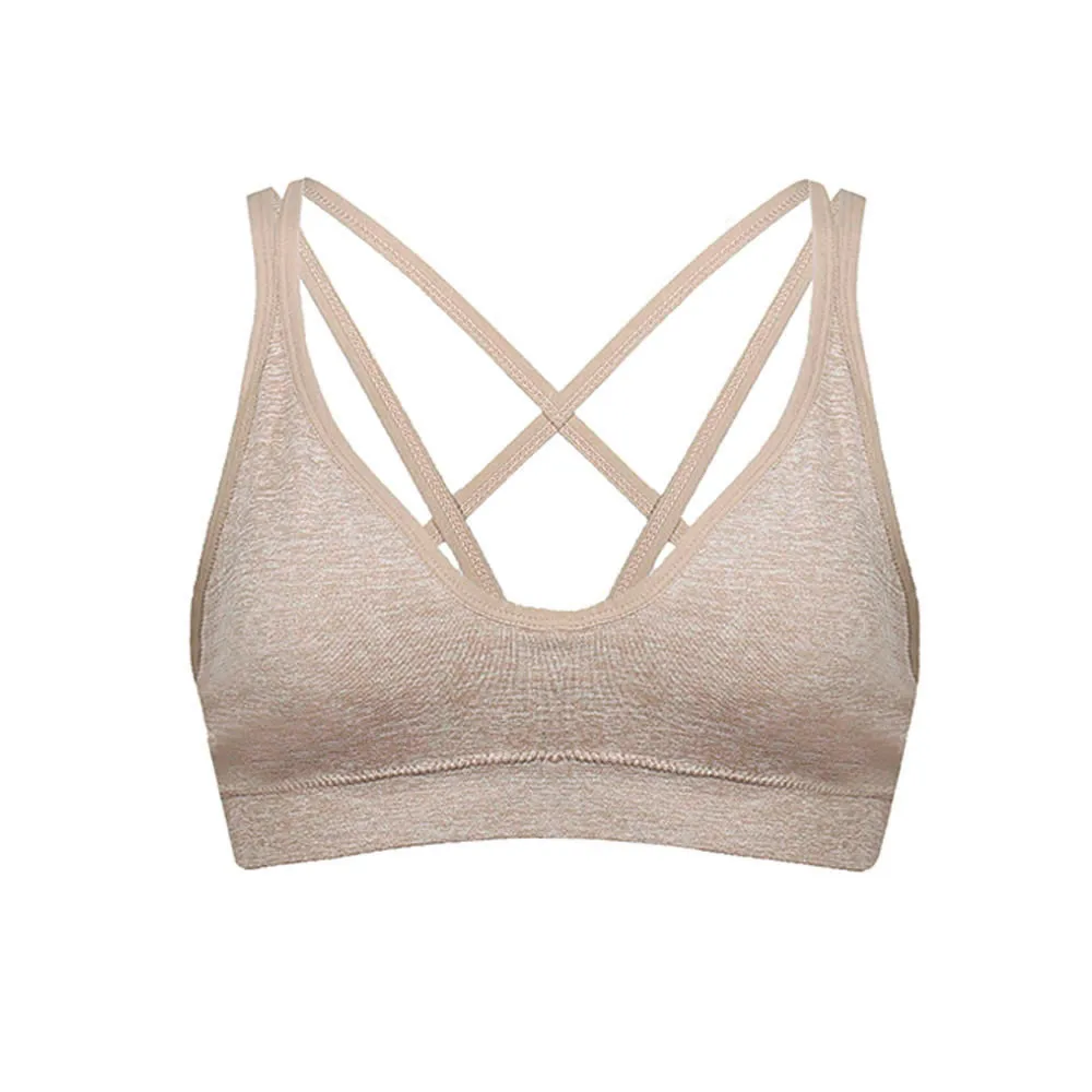 

Women Sexy Vest Have A Chest Pad Wearing Sports Underwear