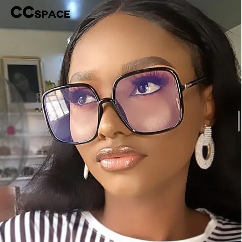 48091 большие квадратные простые пластиковые титановые оправы для очков