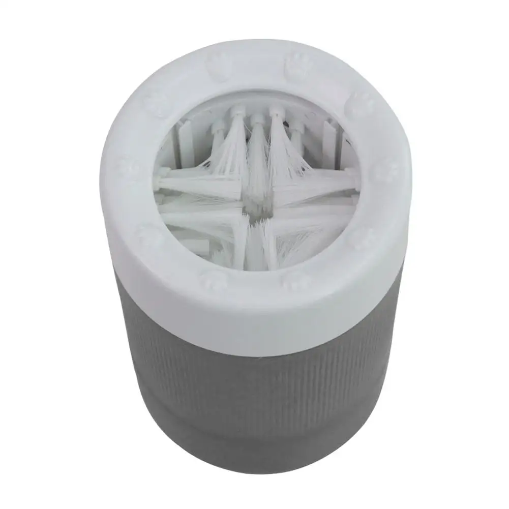 

Pet Foot Washer Dog Cat Paw Washing Cup Brush With Removable Soft Fiber Bristles For Cleaning Dirty And Muddy Pet Puppy Paw