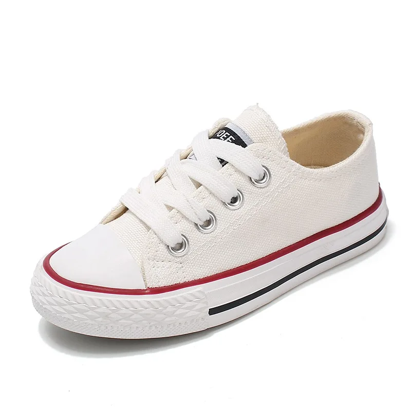 

2021 Spring Trendy Children's Casual Shoes Low-cut Kids Canvas Shoes Parent-child Shoes School Shoes Baby Mother Family Shoes
