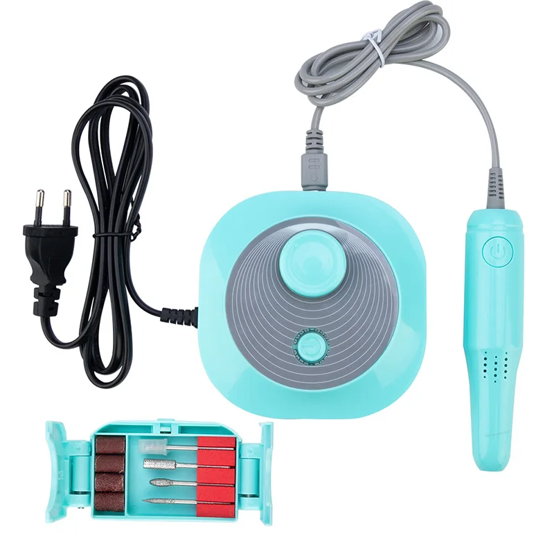 Электрический Фрезер для ногтей фрезер маникюра и машина 25000 об/мин дома