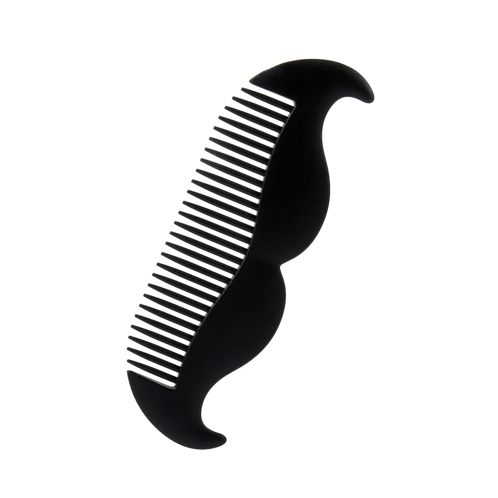 1 шт. черная щетка для волос мужчин и женщин ручная работа карманный зажим усы