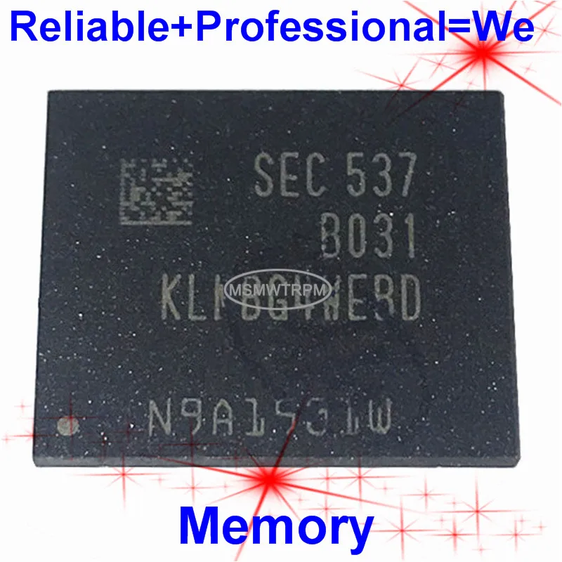 KLMBG4WEBD B031 BGA153Ball EMMC5.0 5 0 32 Гб Память мобильного телефона новые оригинальные и б/у