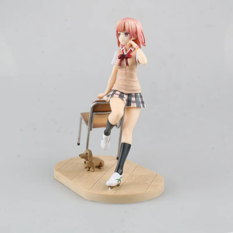 

Anime Sexy Girl Figure My Teen Romantic Comedy SNAFU Yui Yuigahama Yukinoshita Yukino Uniforms PVC Action Figure Toys Model Doll