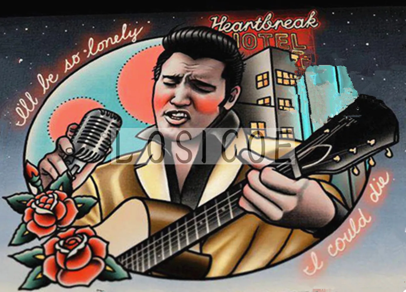 Певец 30X42 см ностальгия Винтаж крафт бумага плакат картина без рамки татуировки