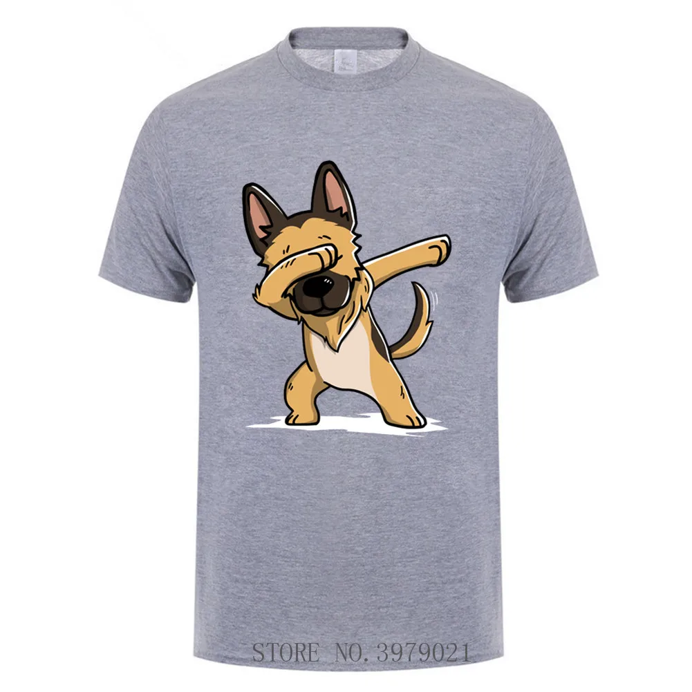 Пособия по немецкому языку Shepherd футболка Мопс вытирая забавные Camiseta унисекс 100%