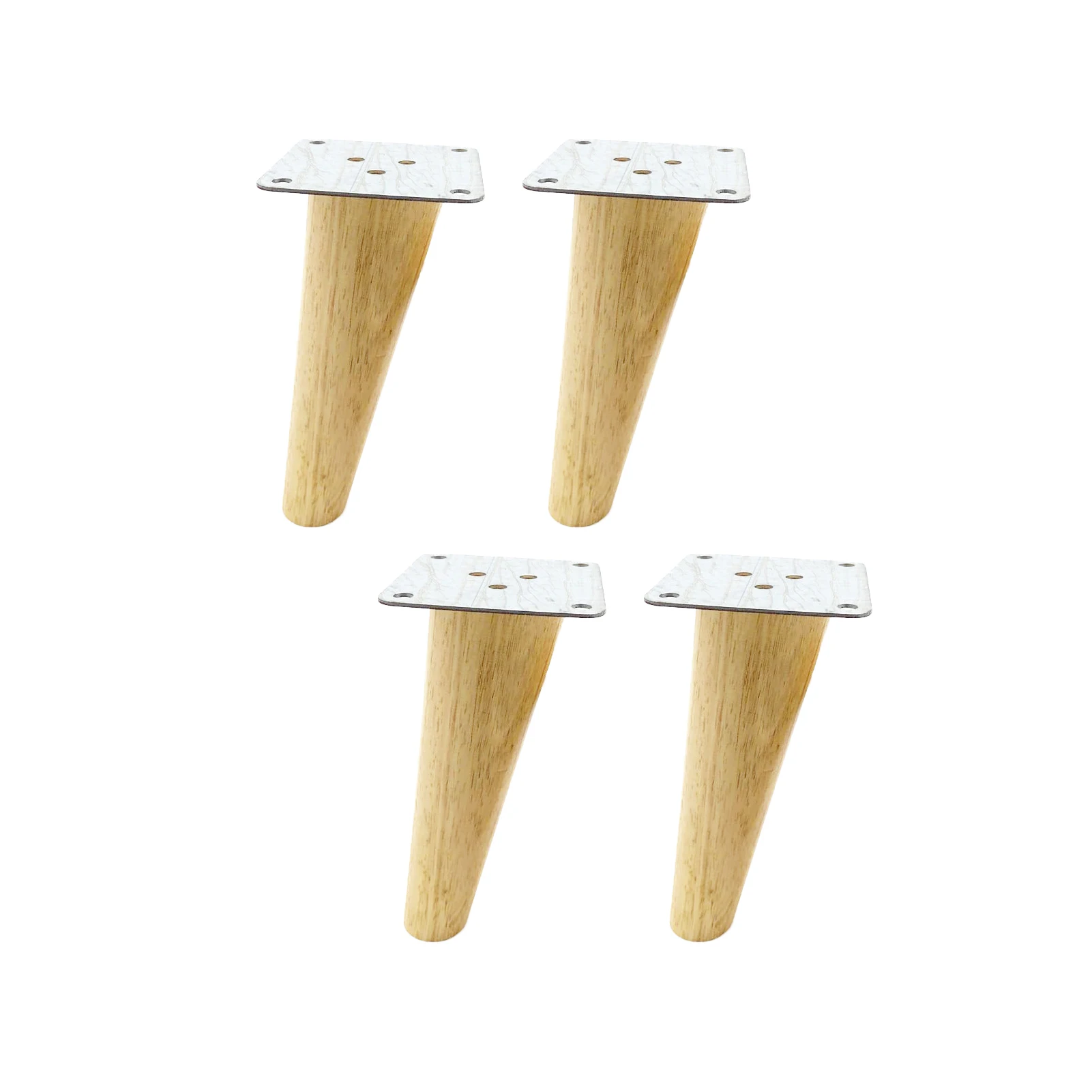 4pcs Replacement Part With Screws Universal Solid Wood Closet Furniture Leg Sofa Chair Hotel Table Home Decor Durable Office | Мебель