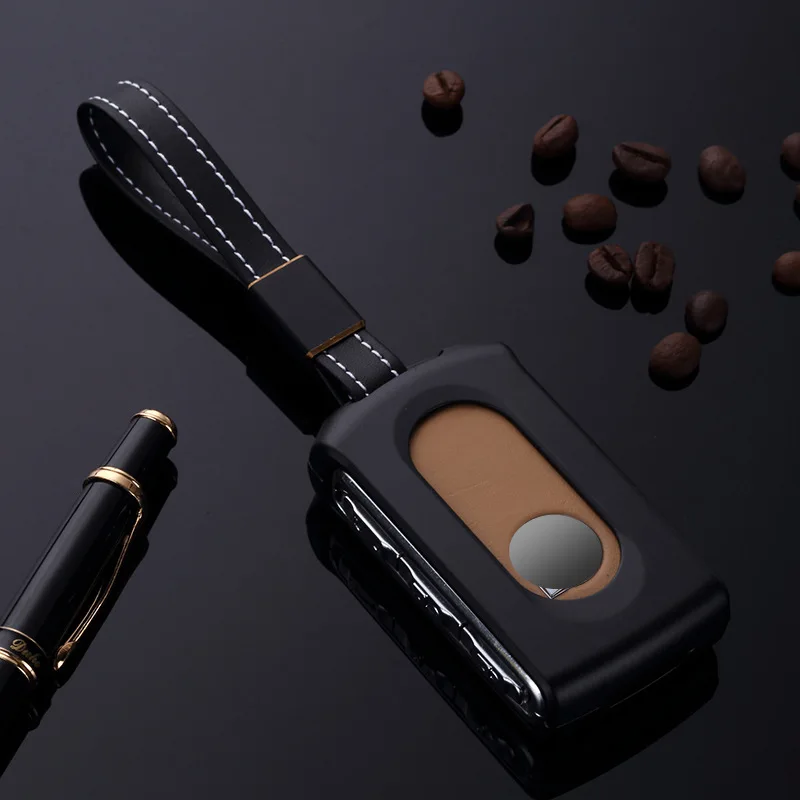 Автомобиль из алюминиевого сплава ключ держатель чехол для брелка с ключом в