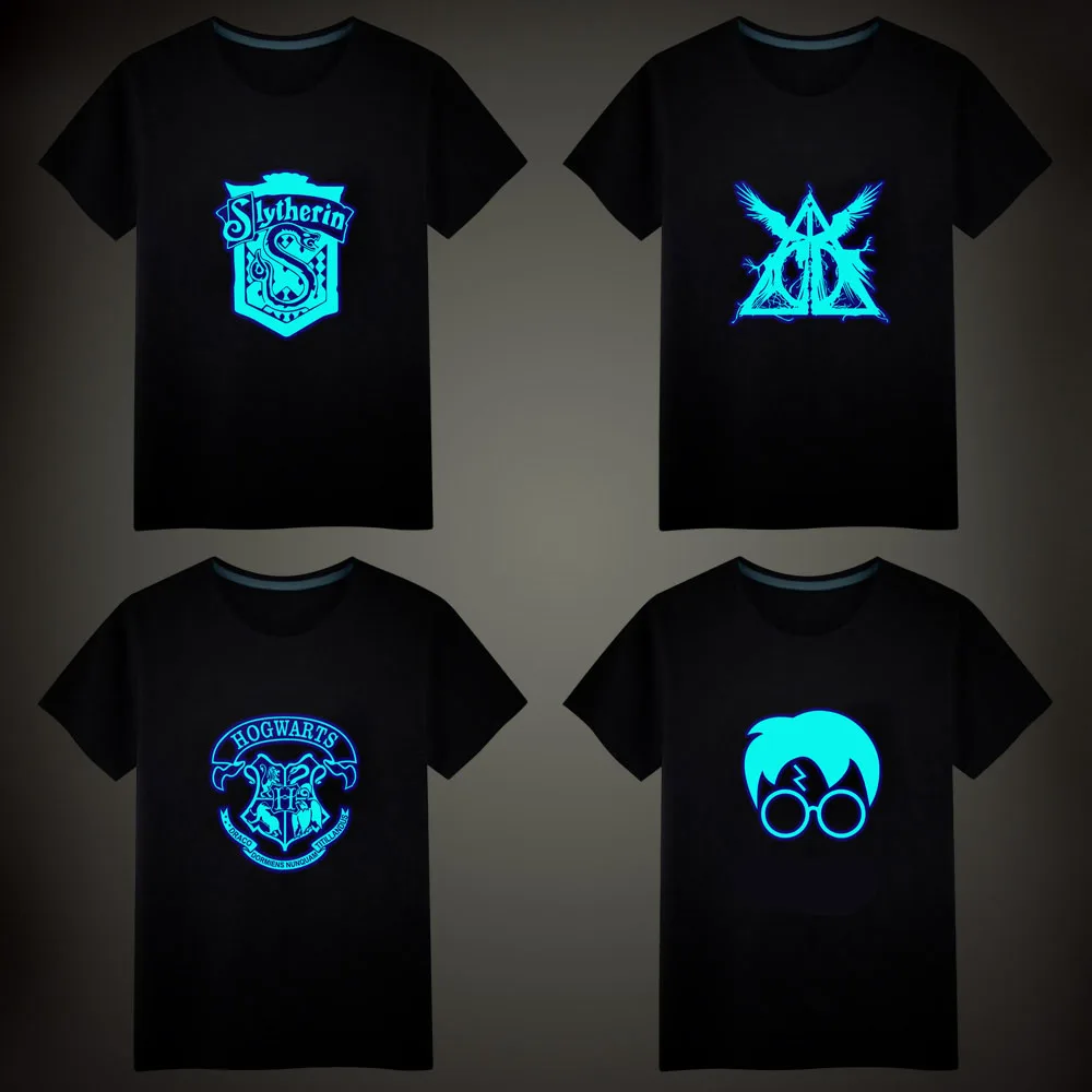 Светящаяся футболка повседневные топы унисекс жилеты футболки мужская с