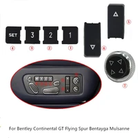 for bentley continental gt flying spur bentayga mulsanne seat switch adjustment button cover
