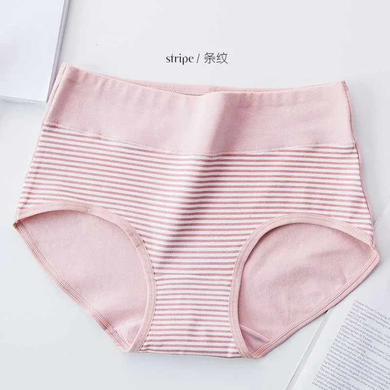 

ET2909 Girl 100% Cotton Underwear Breathable Soft Lingerie Female Briefs Panty 4PCS/Set Sweet Kids Underpants