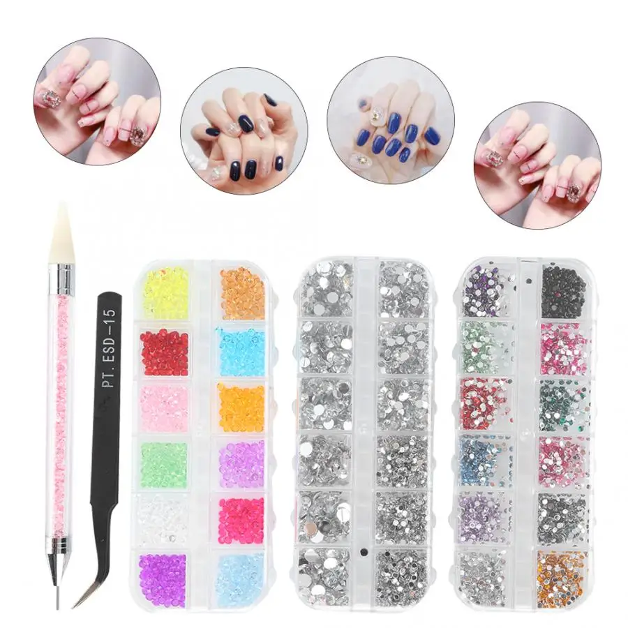 Украшения для дизайна ногтей инструмент самостоятельного маникюра плоская