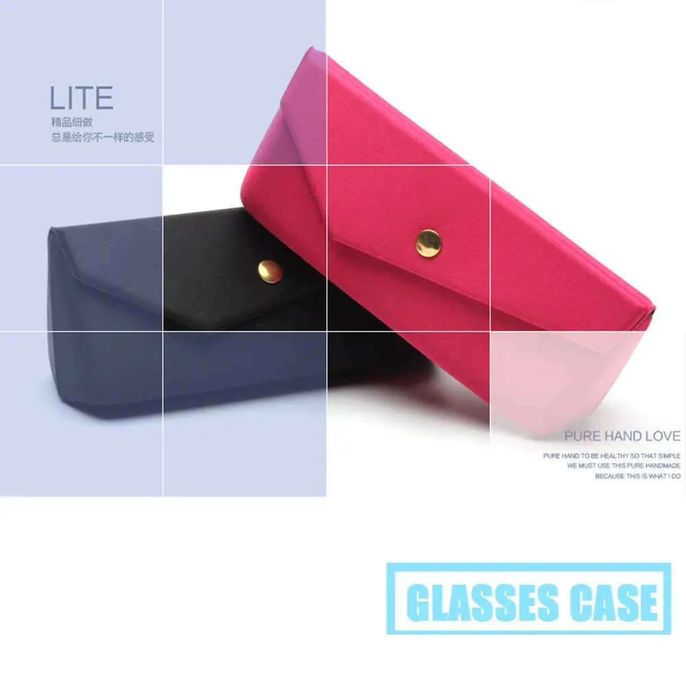

Color Anti-compression Button Portable Nearsighted Glasses Glasses Case Sunglasses Storage Box Glasses Accessories