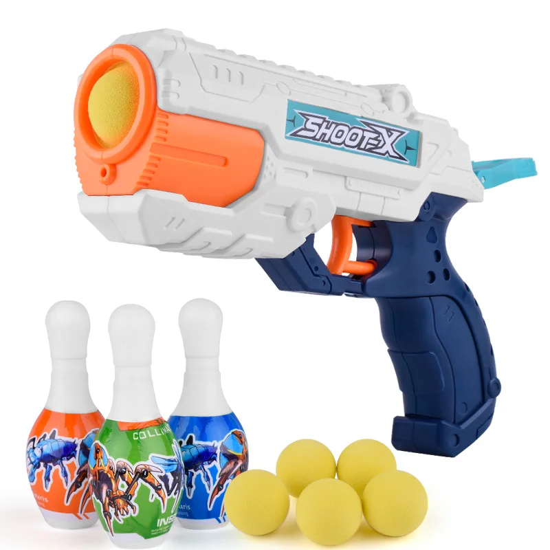 Детские новые мягкие пули 2 в 1 пистолет EVA мяч игрушка двойная функция водяной