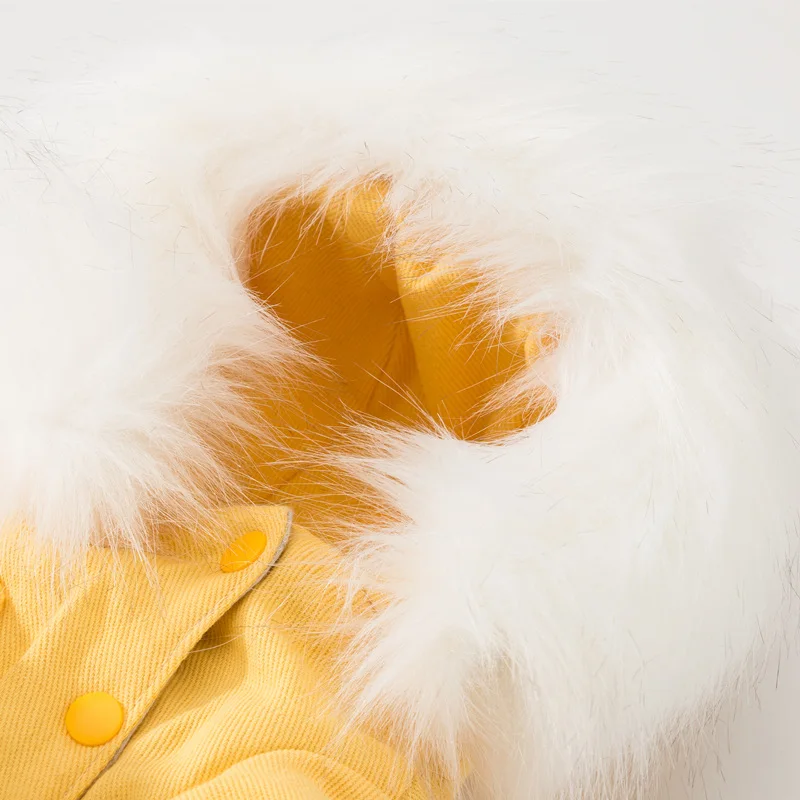 Hipidog новинка Лидер продаж милое плотное хлопковое зимнее пальто для собак зимняя