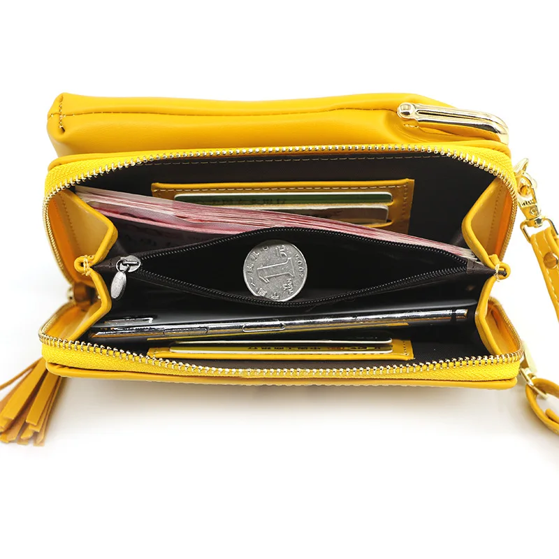 Брендовый дизайнерский кошелек Женская Компактная сумка через плечо с