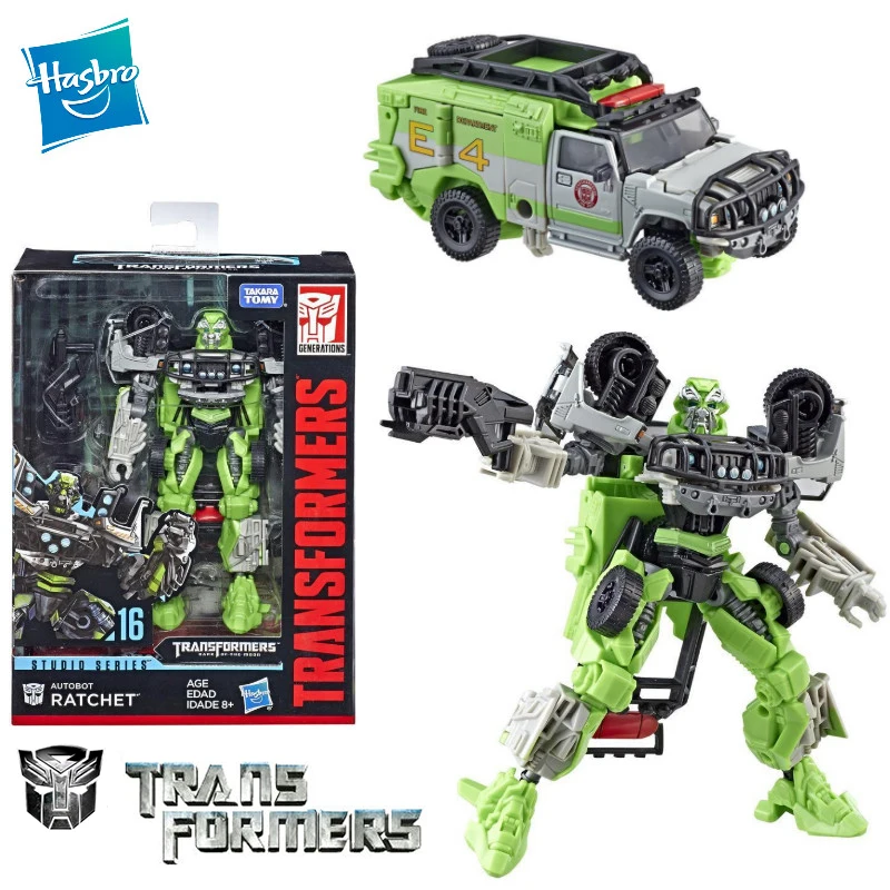 

Трансформаторы с храповым механизмом Hasbro Autobot, 15,2 см, серия Studio, класса SS16, deluxe трансформаторы: O Lado Oculto da Lua Action E0977