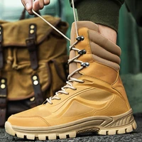 military boots mens large size combat boots outdoor flight boots mens field boots high top foreign trade boots men