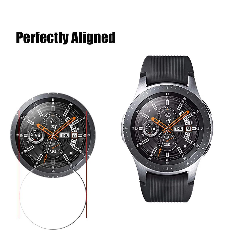 Защитная крышка для samsung gear S3 Frontier защитная пленка Защита для samsung Galaxy Watch 42 мм 46 мм экран из закаленного стекла