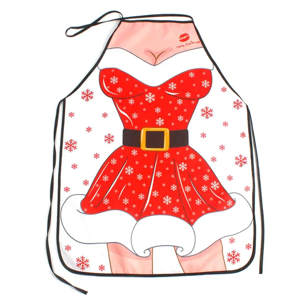 Behogar сексуальный Рождественский фартук для готовки кухонные костюмы вечерние с
