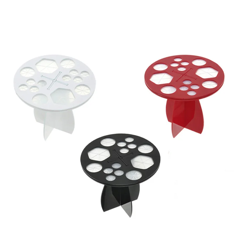 

Colorful Circular Makeup Brush Holder Make up Drying Rack Brushes Case Artifact Portable Beauty Tools MH88