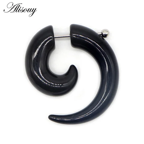 Акриловые поддельные туннели для ушей Alisouy, 2 пары