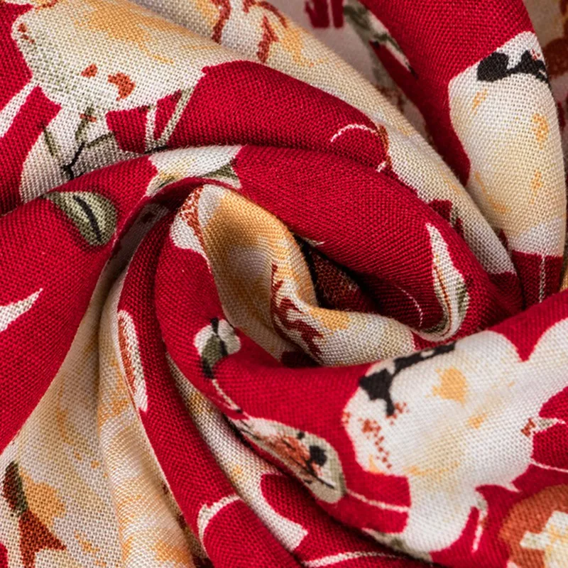 

Women's Summer Loose Casual Long High Waist Tightening Strap Short-sleeved Print Dress 2021 New Arrival