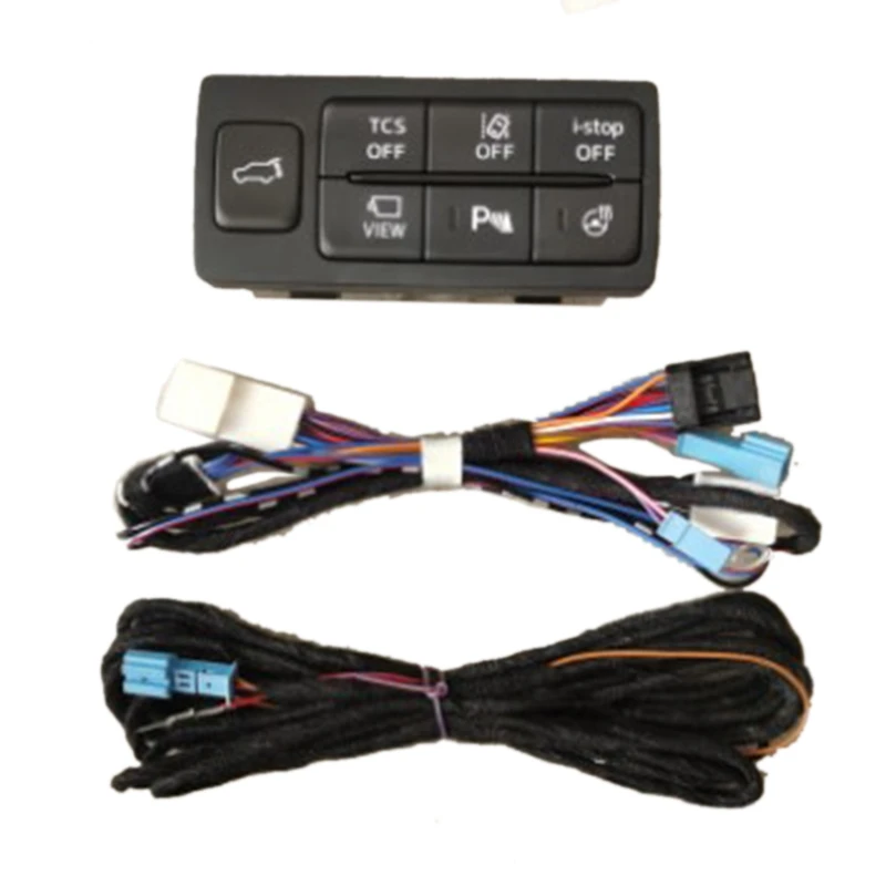 Car Reversing-Radar Switch Rear Trunk Lane Departure Warning Button for Mazda CX3 CX4 CX5 CX8 3 Axela 6 Atenza | Автомобили и