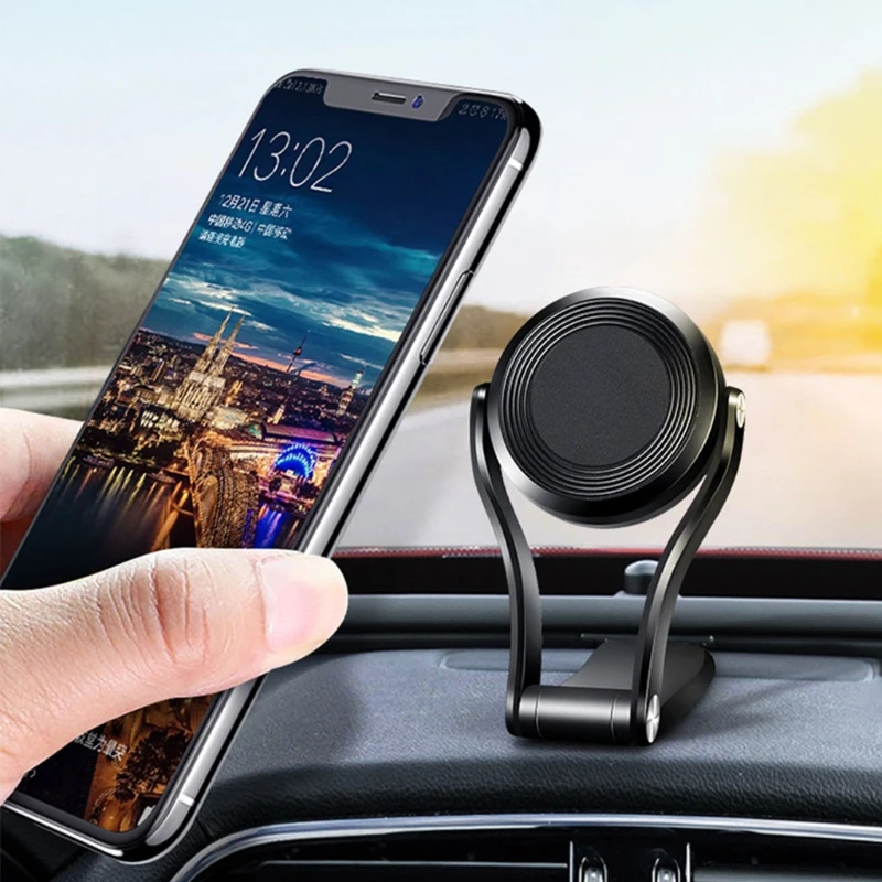 

Car Mounted Stick Magnet Mobile Phone Bracket in Car Magnetic Mount Support L41C