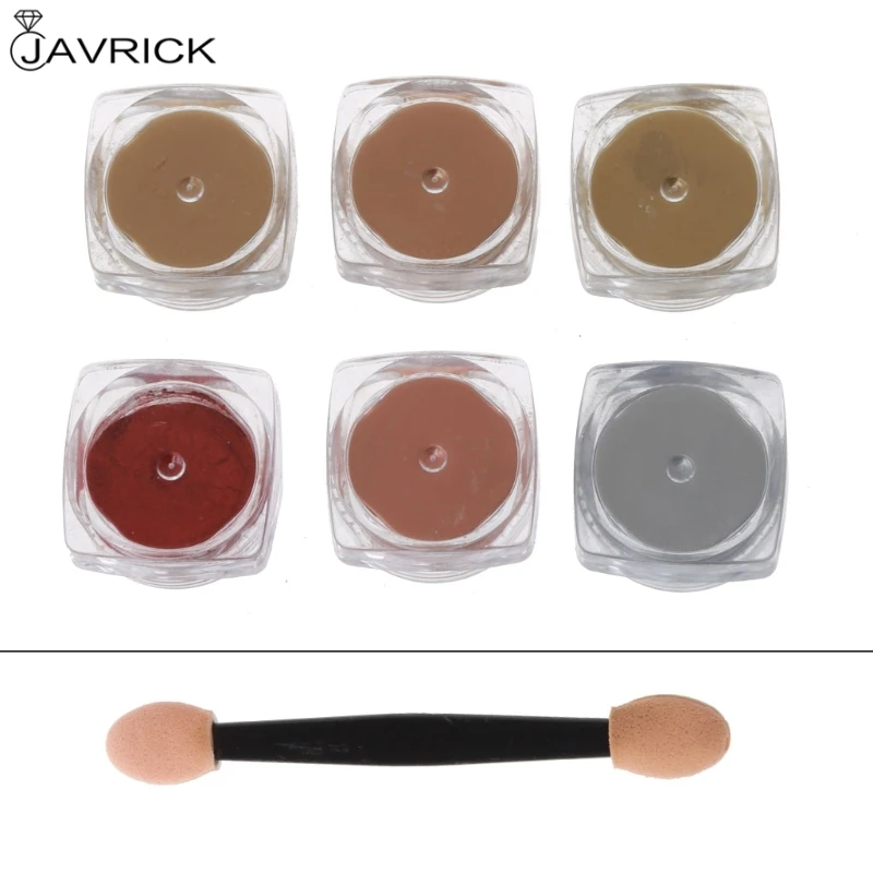 

Металлический порошок Brozne с золотыми жемчужинами, 6 цветов, краситель из эпоксидной смолы, блестящий Мраморный металлический пигмент, краси...