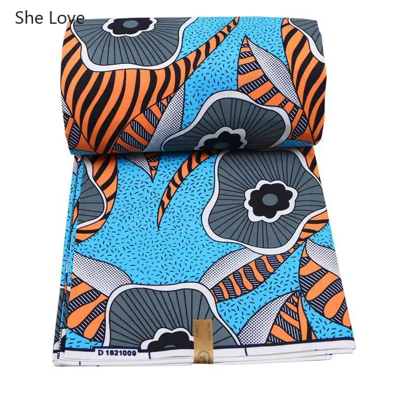 Женский воск с принтом Chzimade вечерний синий из полиэстера в африканском стиле 1