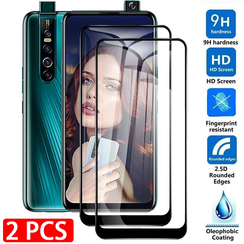 2 шт Полный экран протектор для Tecno Camon 15 Pro закаленное стекло на Spark 6 Go 12 Air Camon12 12pro