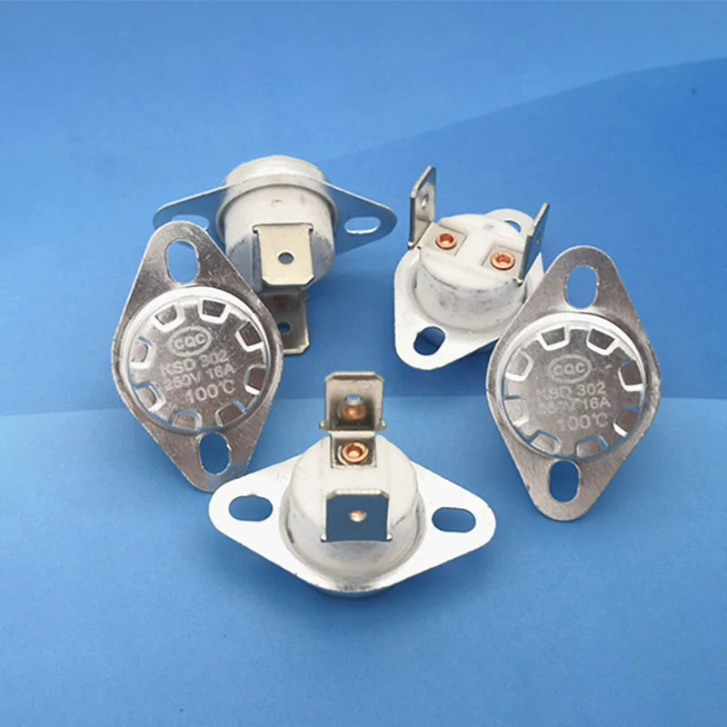 Термостат KSD302 NC переключатель температуры нормально закрытый без 80 по Цельсию 16