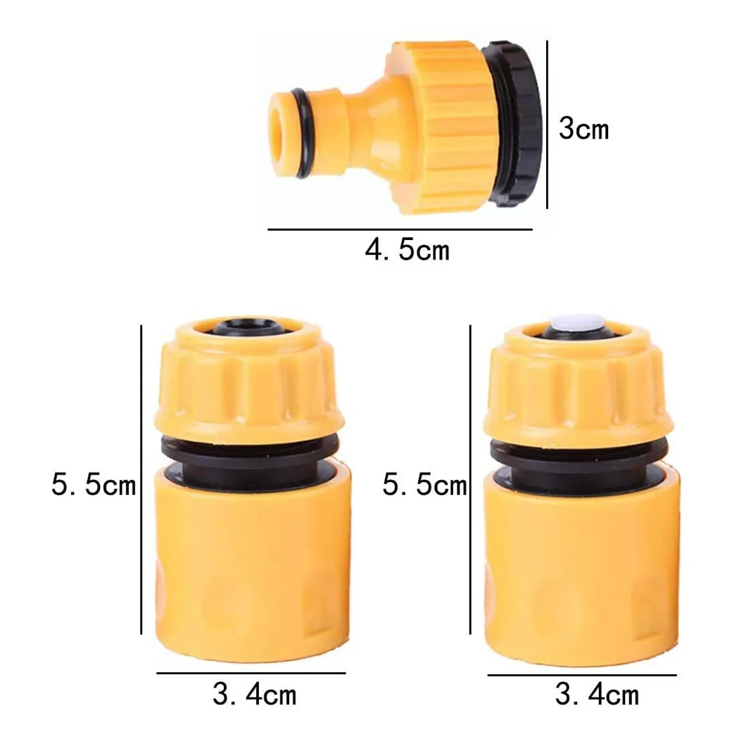 

ABS Connector Connector Set For Gardening Garden Hose Hose Quick 13Pcs