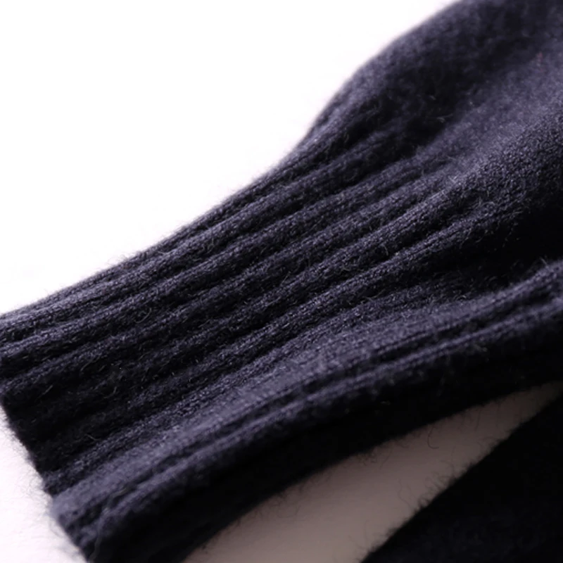 Водолазка оверсайз женский свитер зимний толстый с принтом длинный рукав